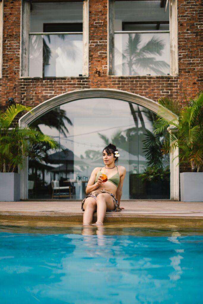 Angel Beach resort interior photography