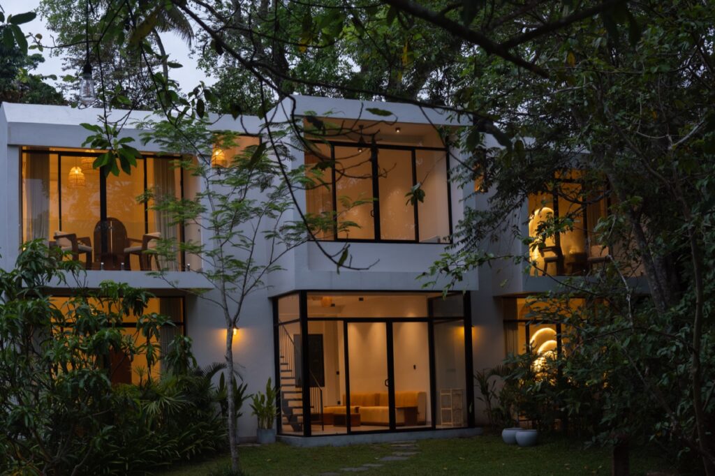The Benison boutique hotel exterior in Ahangama